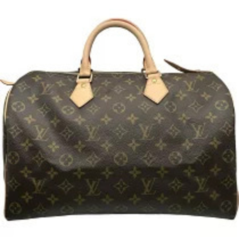 Louis Vuitton Speedy Brown Monogram Canvas Handbag